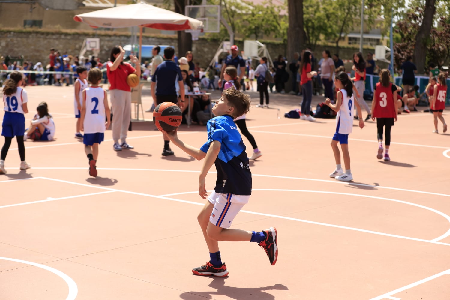 Día del Minibasket en Salamanca: once horas entre canastas