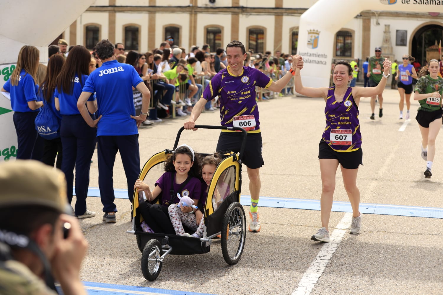 La XIII Carrera Cívico-Militar &#039;San Fernando&#039; de Salamanca, en imágenes
