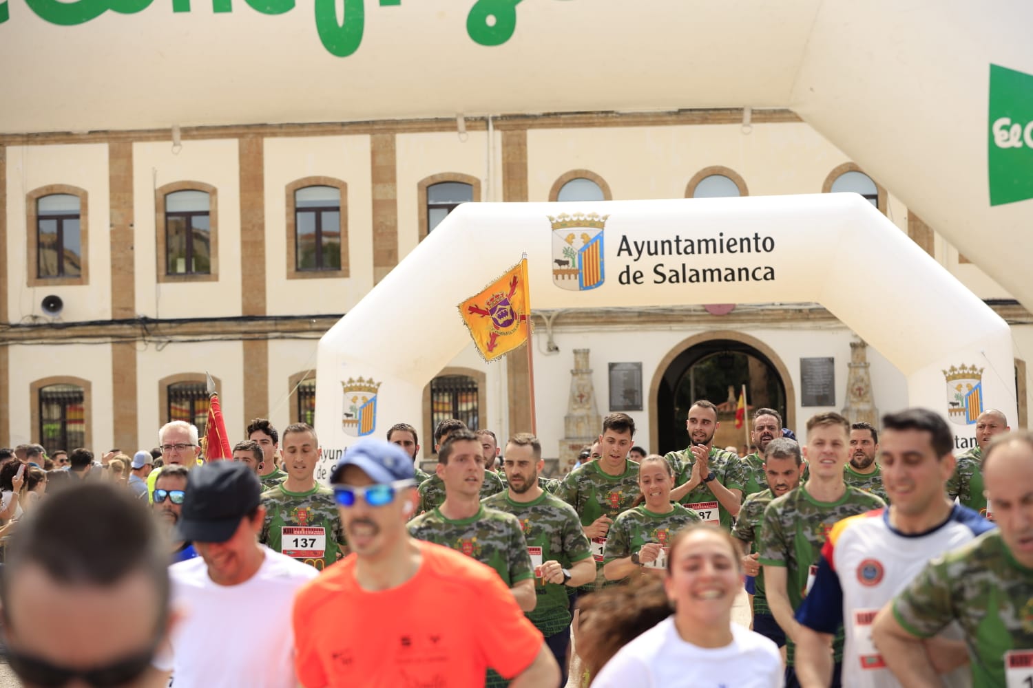 La XIII Carrera Cívico-Militar &#039;San Fernando&#039; de Salamanca, en imágenes