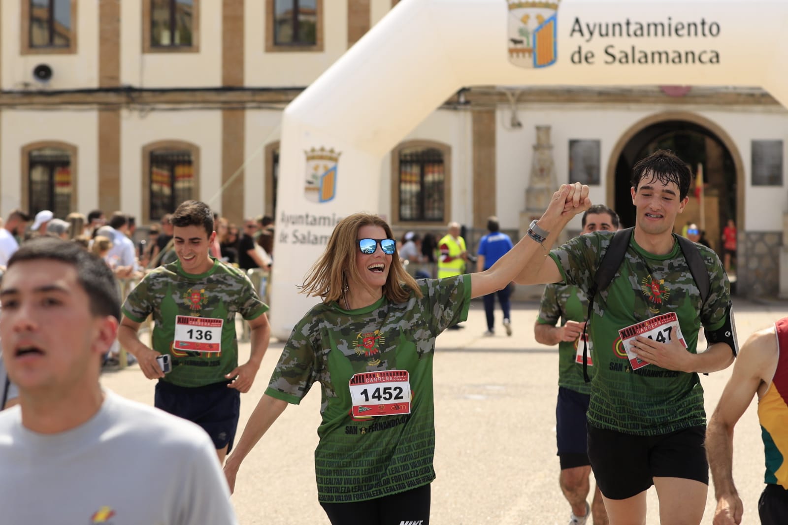 La XIII Carrera Cívico-Militar &#039;San Fernando&#039; de Salamanca, en imágenes