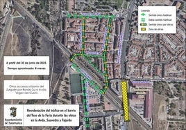 La avenida principal de Salamanca que cierra al tráfico durante ocho meses