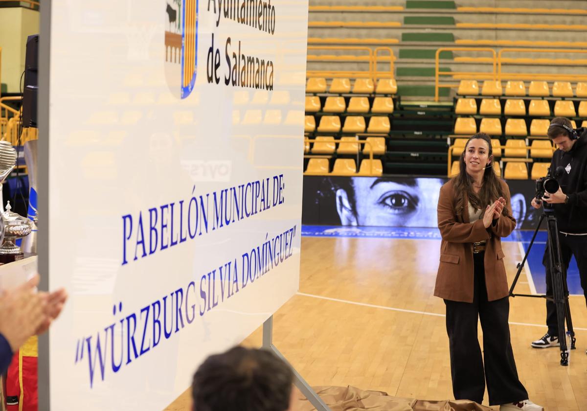 El pabellón cambia de nombre ante la retirada de Silvia Domínguez.