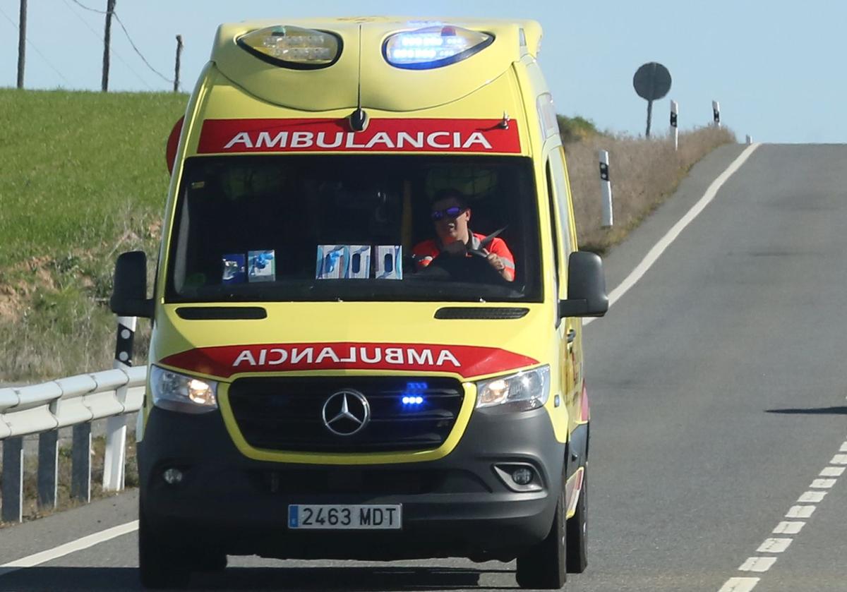 Ambulancia del sacyl en una imagen de archivo