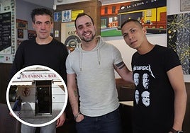 Álvaro y su equipo en La Latina.