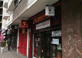 Administración de Salamanca que ha repartido el premio en la Avenida de Portugal.