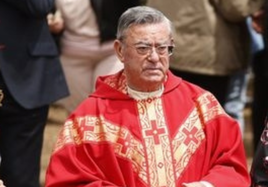 El sacerdote Florencio González Martín.