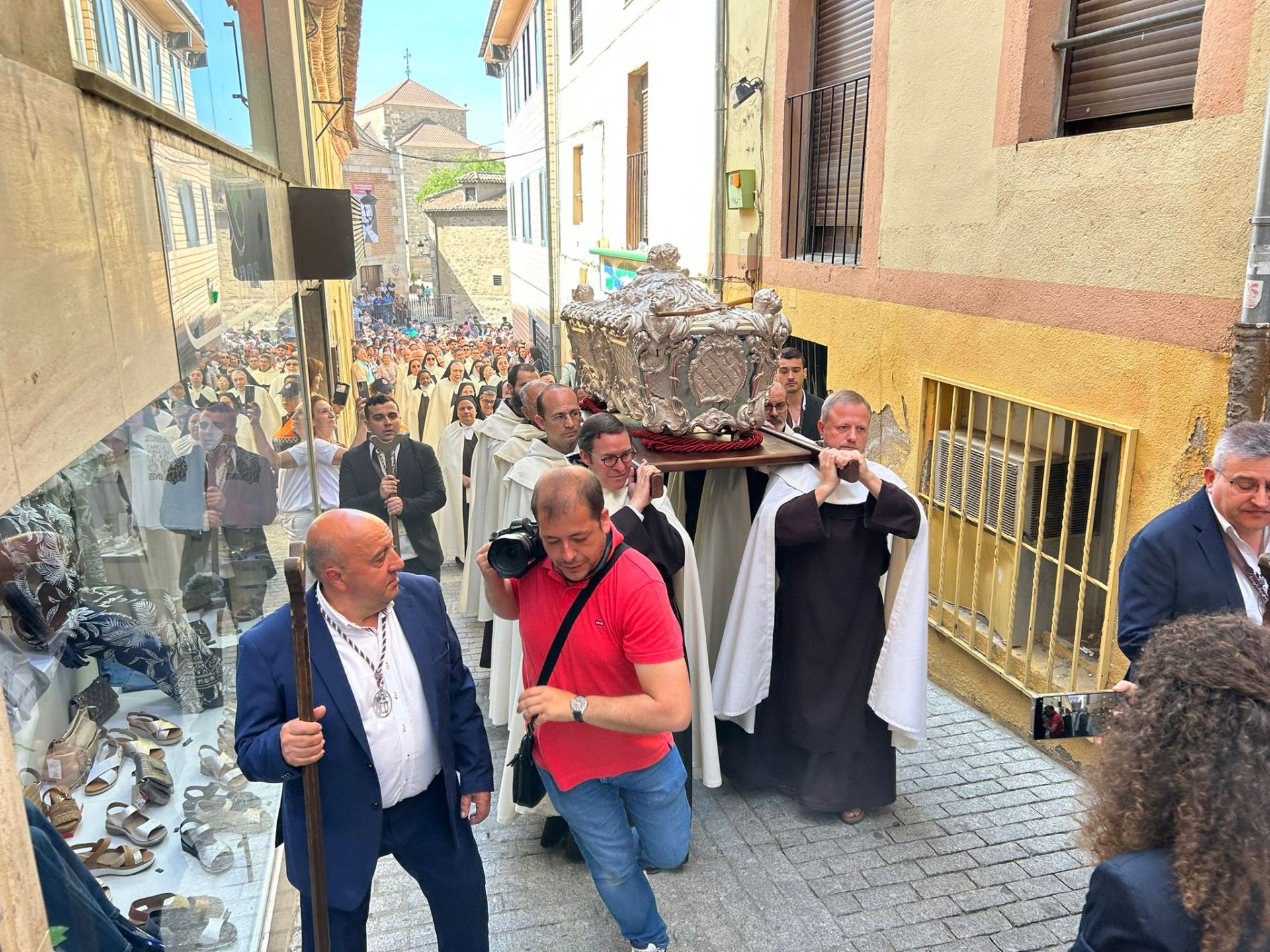 El traslado de Santa Teresa de Jesús en imágenes