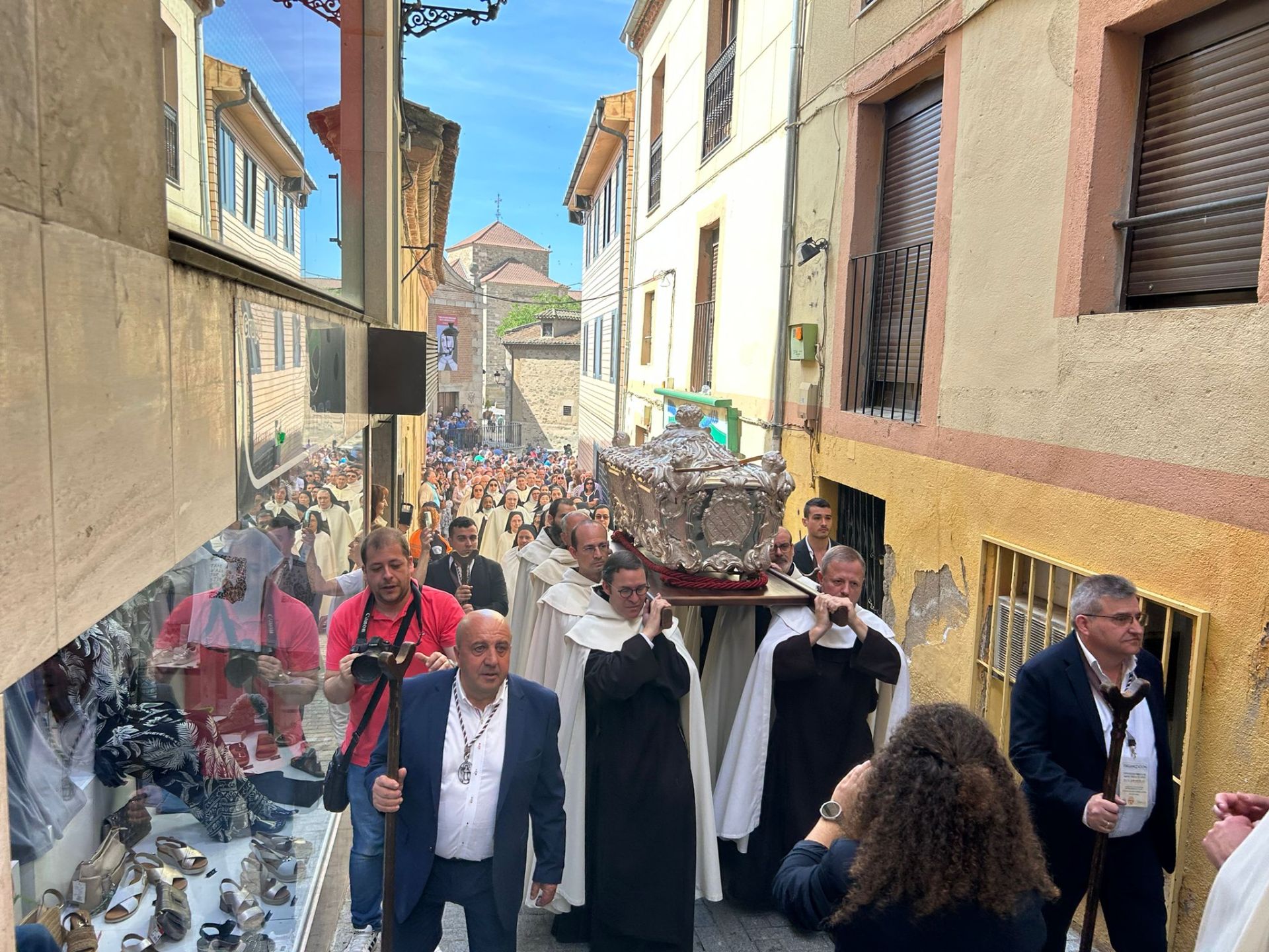 El traslado de Santa Teresa de Jesús en imágenes