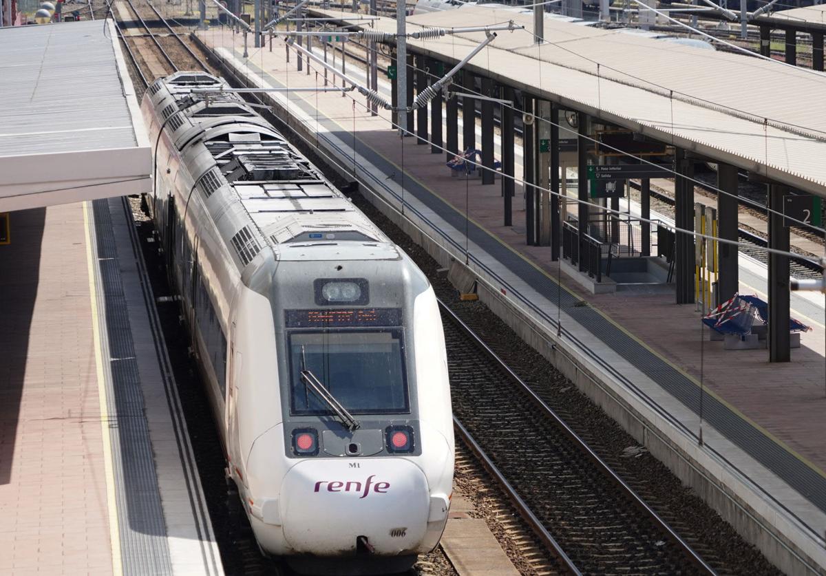 Estación de trenes de Salamanca.