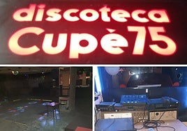 Logotipo e instalaciones de la discoteca.