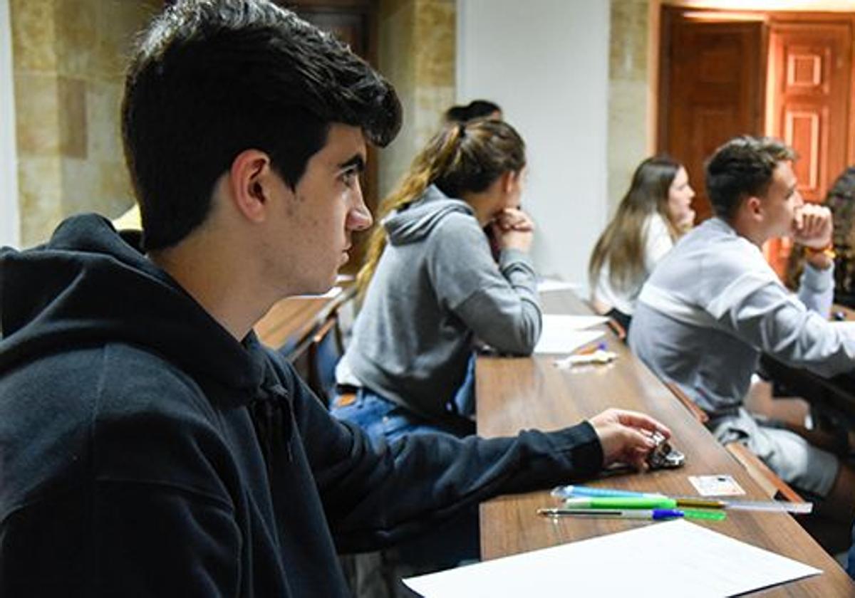 Un total de 2.840 estudiantes se matriculan en la PAU en el distrito de la Universidad de Salamanca