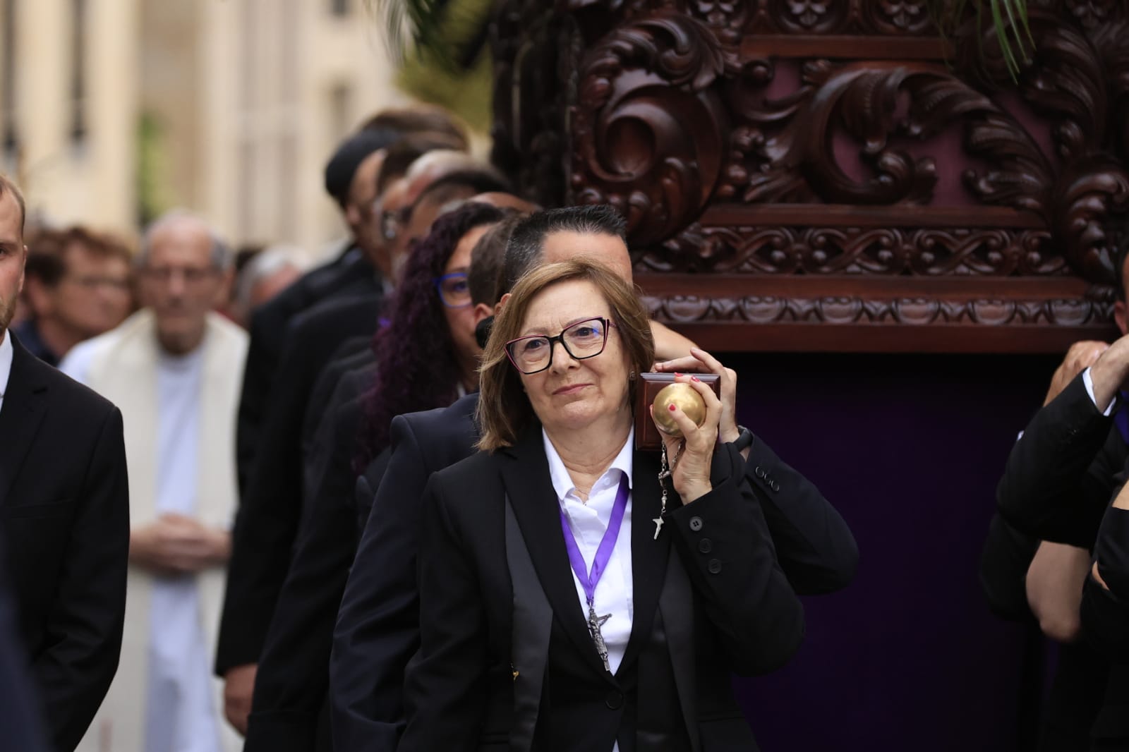 La procesión del Cristo de los Milagros, en imágenes