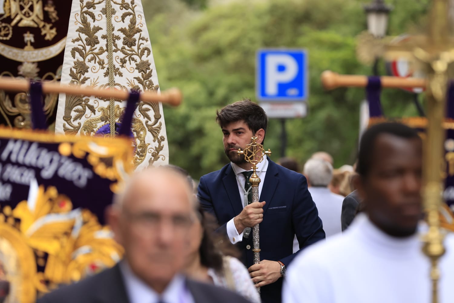 La procesión del Cristo de los Milagros, en imágenes