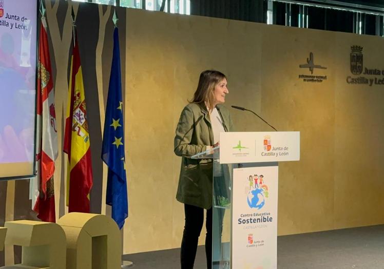 Rocío Lucas, titular de Educación.