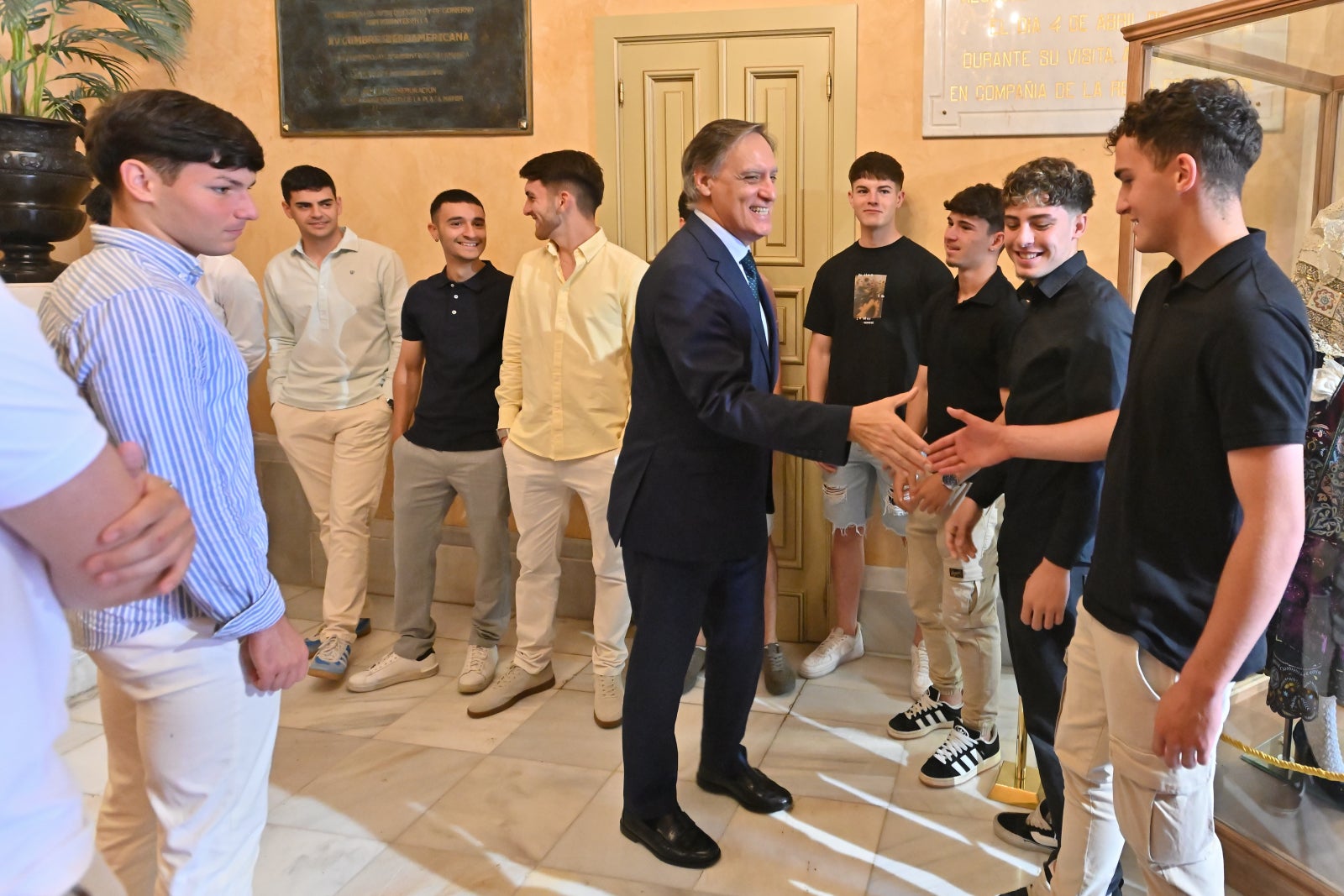 El Ayuntamiento reconoce el éxito logrado por el Juvenil A de Unionistas