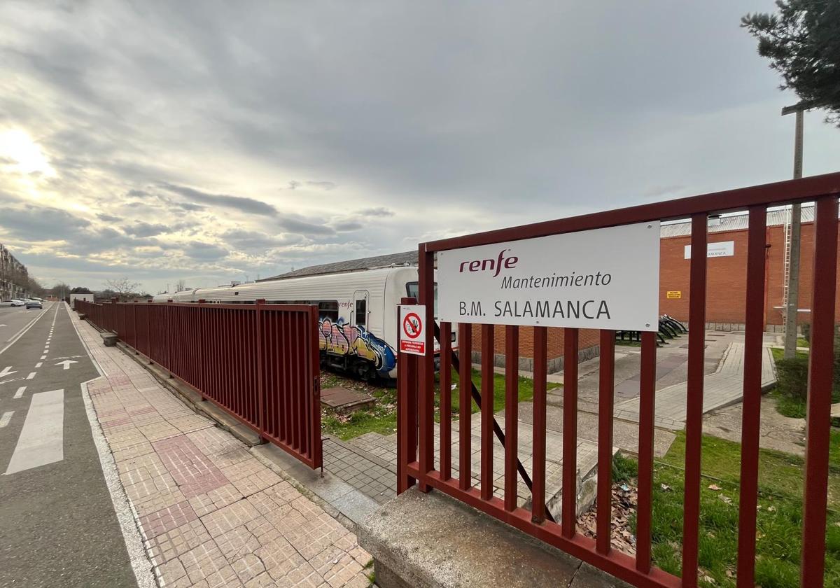 Renfe reorganiza la actividad del taller de Salamanca