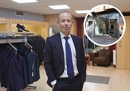 Paulino Rodríguez, propietario de la Sastrería Rodríguez.