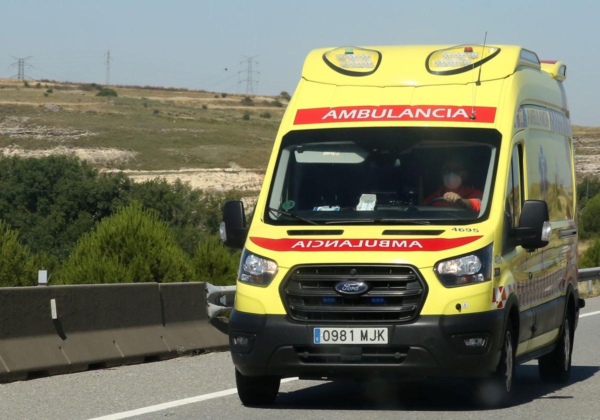 Dos personas heridas de gravedad tras una colisión en un pueblo de Salamanca