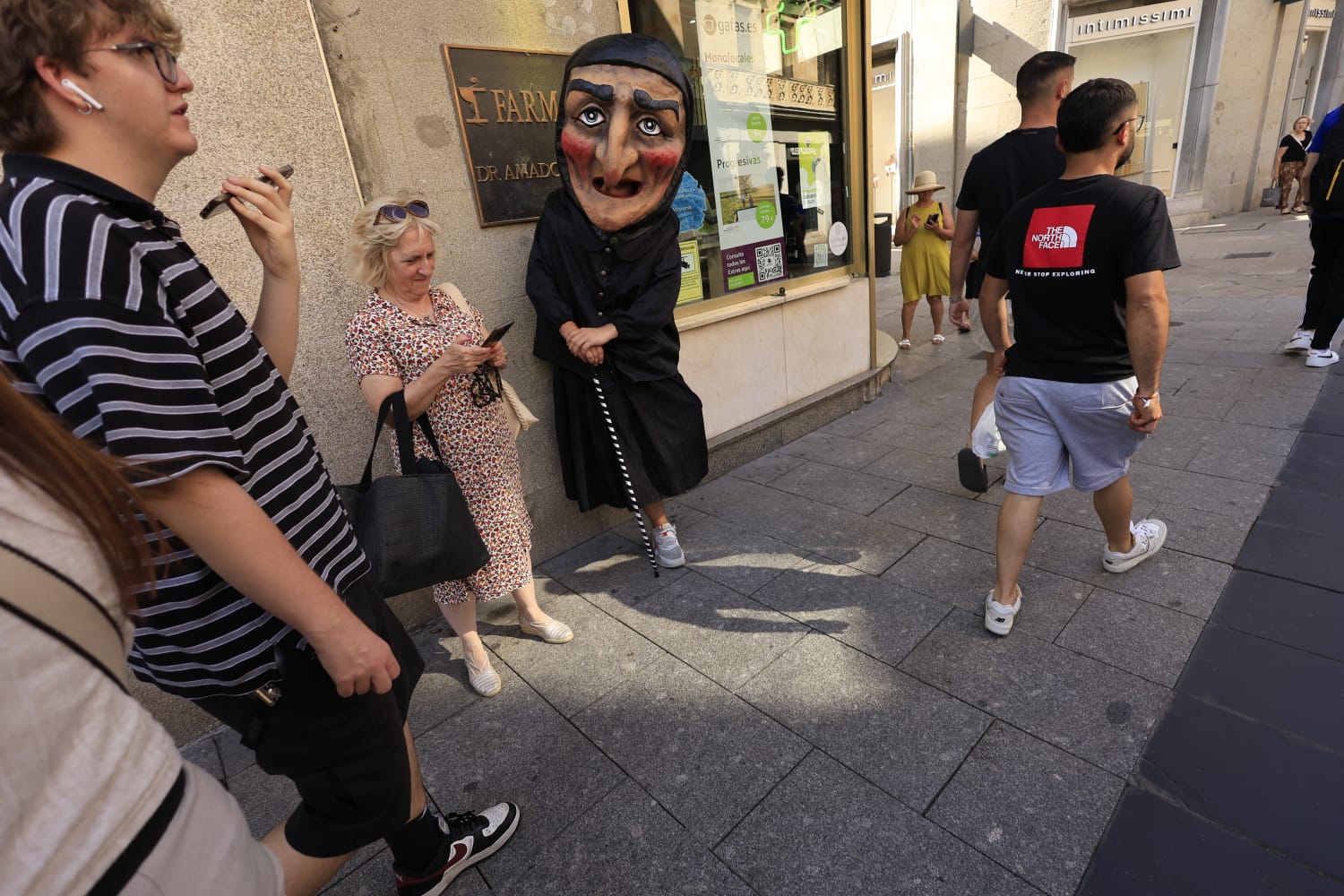Gigantes y Cabezudos toman las calles del centro de Salamanca