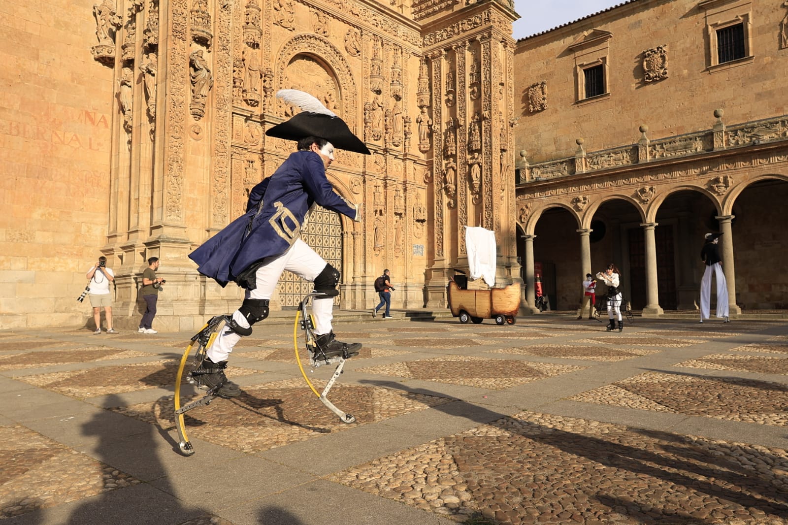 Salamanca, a bordo del Navalia en su estreno absoluto