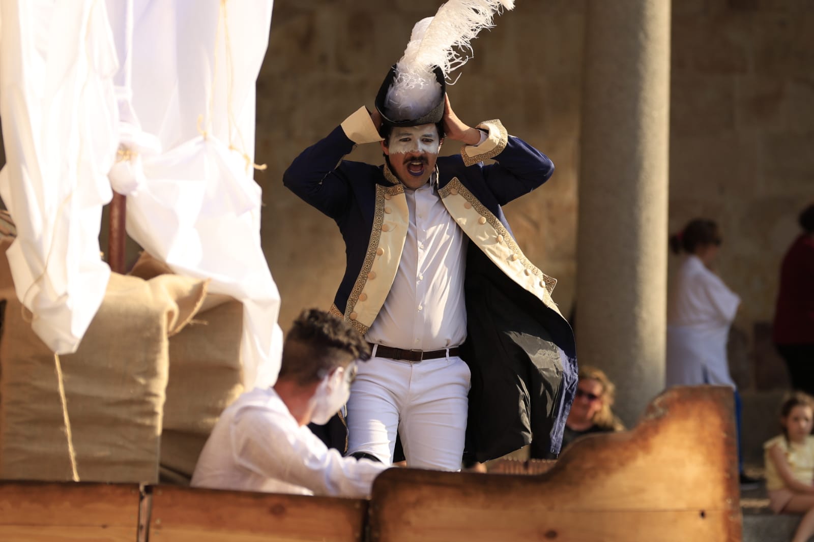 Salamanca, a bordo del Navalia en su estreno absoluto