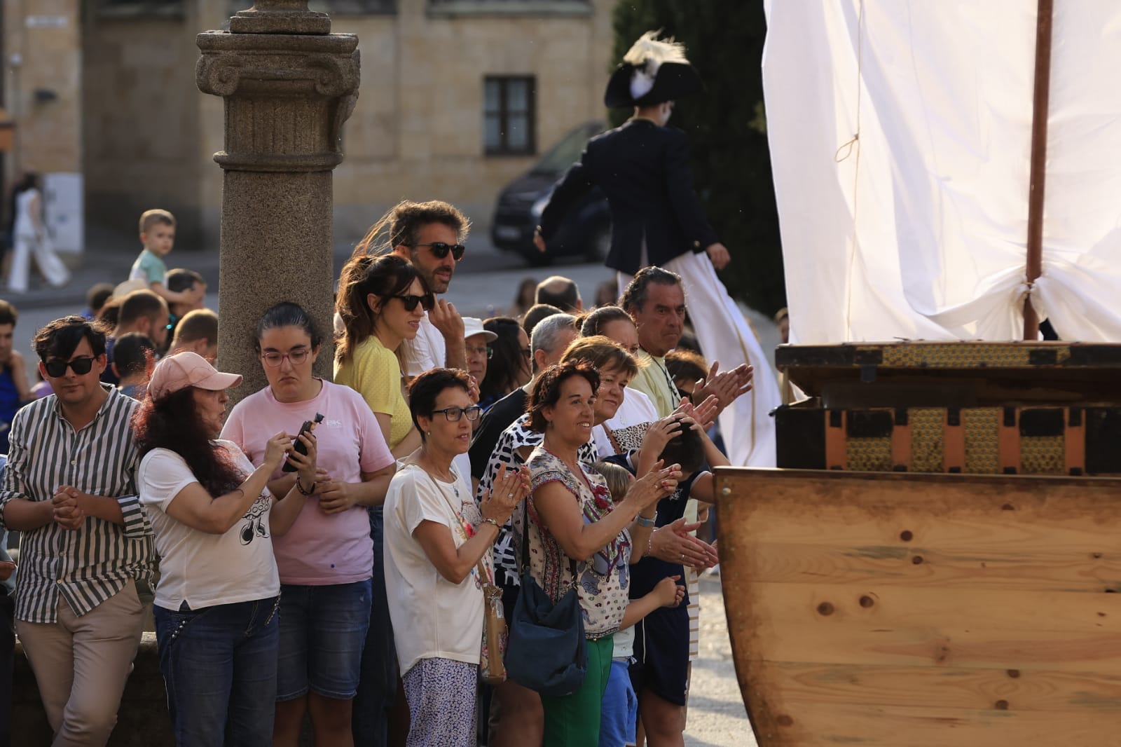 Salamanca, a bordo del Navalia en su estreno absoluto