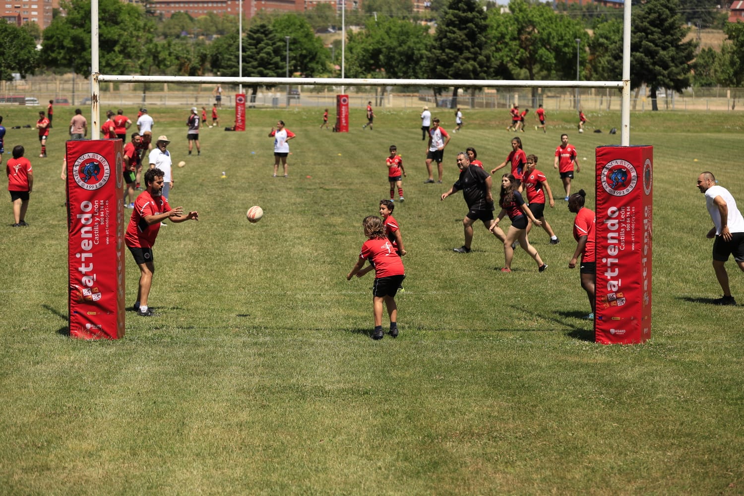 El Salamanca Rugby Club despide la temporada con una gran torneo