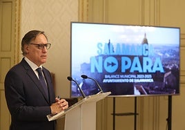 El alcalde de Salamanca, Carlos García Carbayo