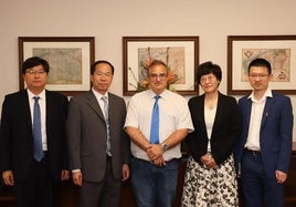 La Universidad de Hunan visita la USAL para fundar una red de universidades milenarias