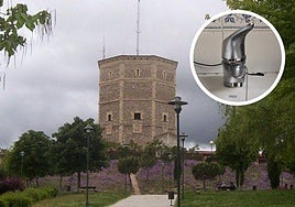 Deposito de la Chinchibarra en una imagen de archivo y un grifo abierto sin agua