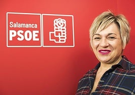 La socialista Elena Diego.