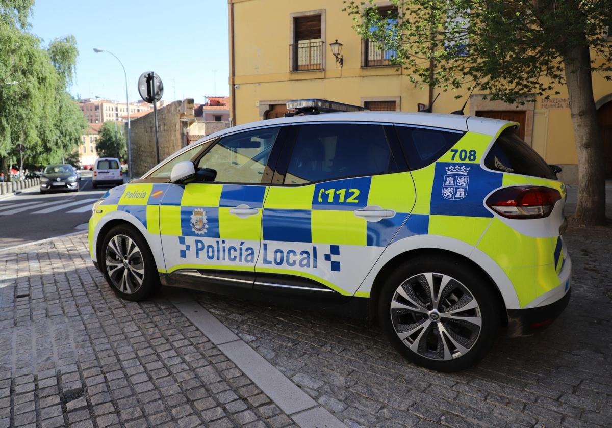 Uno de los actuales coches patrulla de la Policía Local.