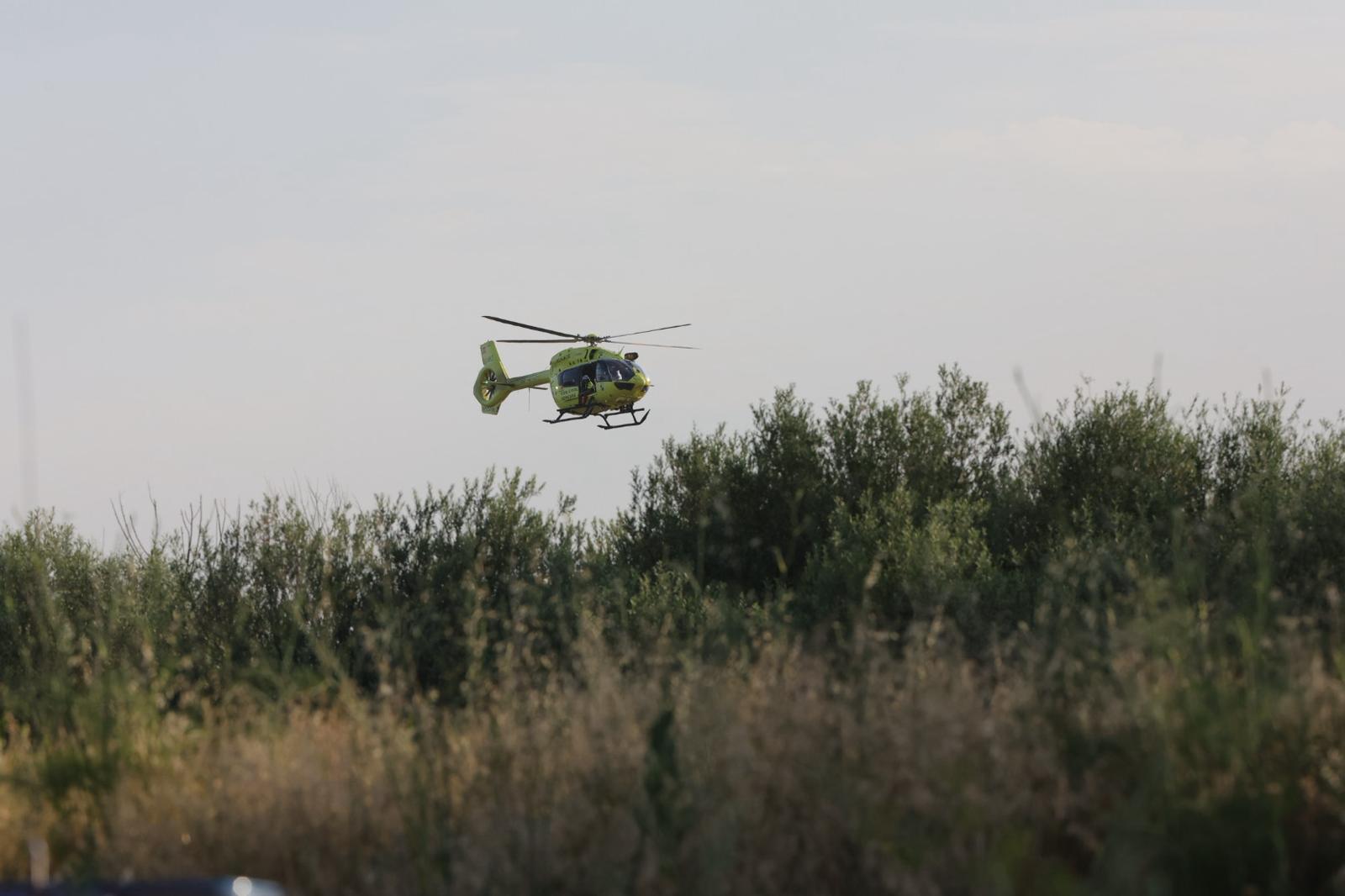 Helicóptero y buzos buscan al joven al que se ha 'tragado' el río Tormes
