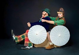 'El aventulibro del profesor Ludus' de la compañía salmantina Kamaru Teatro.