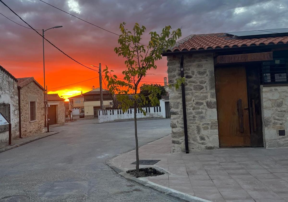 Localidad salmantina de Juzbado.