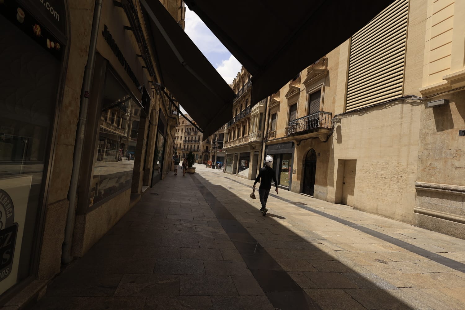 Las secuelas de la ola de calor en Salamanca, en imágenes