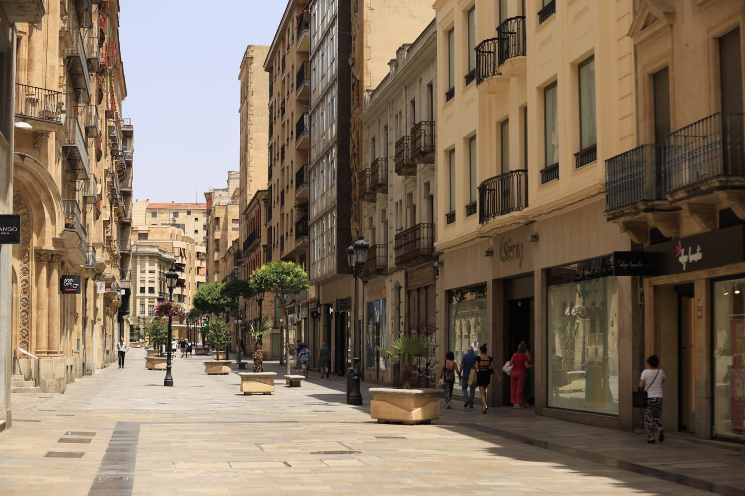 Las secuelas de la ola de calor en Salamanca, en imágenes