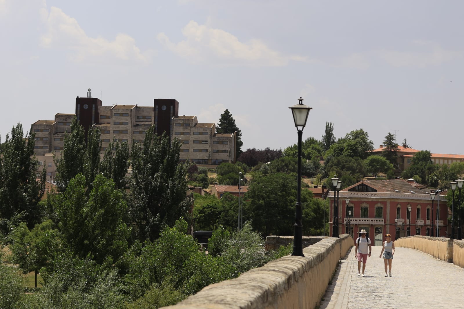Las secuelas de la ola de calor en Salamanca, en imágenes