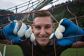 Unai Marino, nuevo portero de Unionistas.