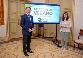 Carlos García Carbayo, en la presentación del programa 'Apúntate al Verano'.