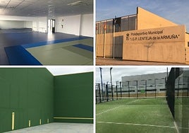 Instalaciones deportivas de Castellanos de Moriscos.