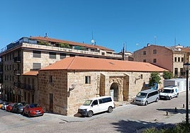 La capilla de la Misericordia, ya restaurada.
