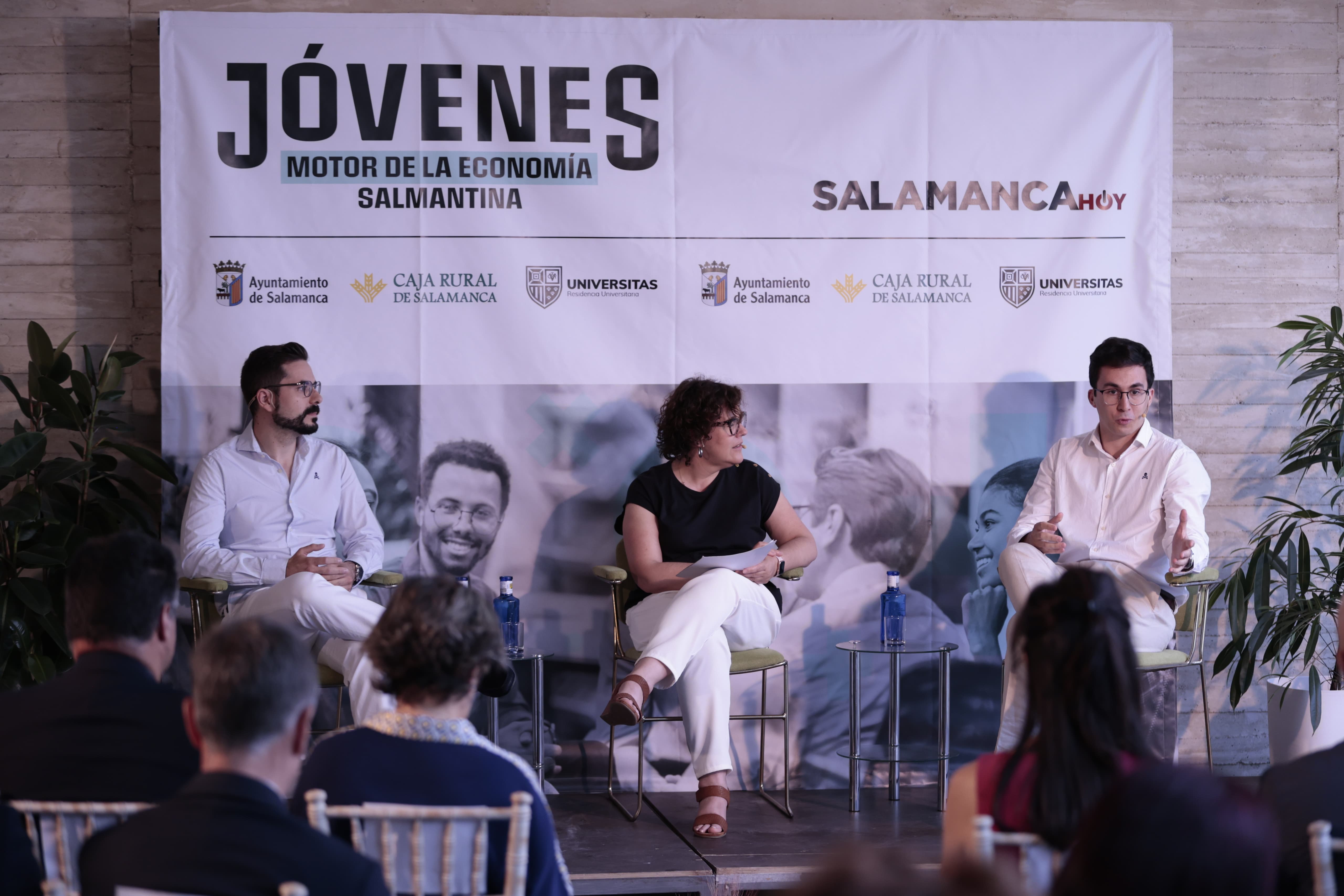 En imágenes, el foro «Jóvenes, motor de la economía salmantina» de Salamancahoy