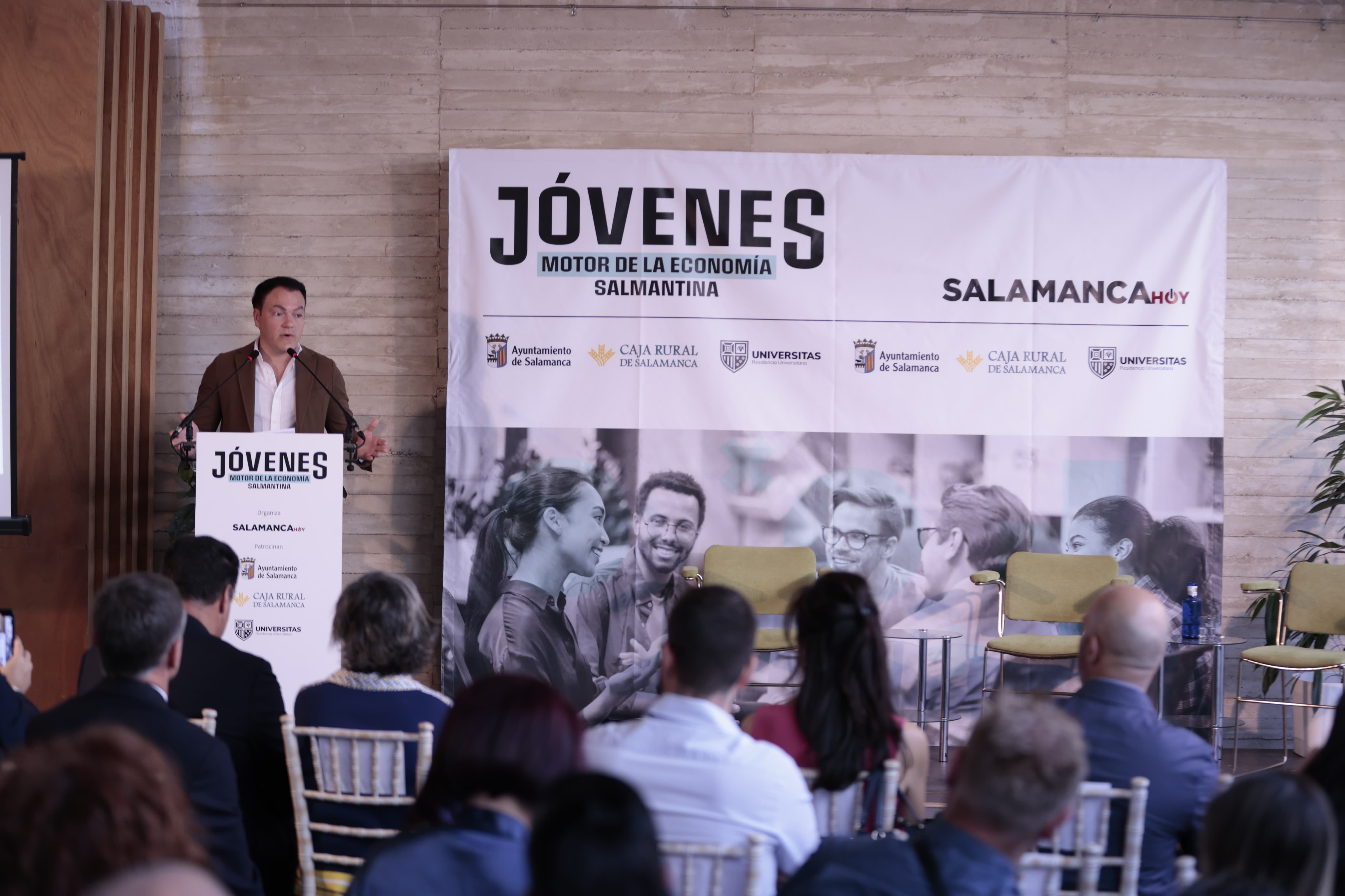 En imágenes, el foro «Jóvenes, motor de la economía salmantina» de Salamancahoy