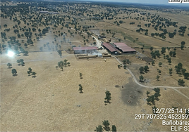 El incendio en Hernandinos