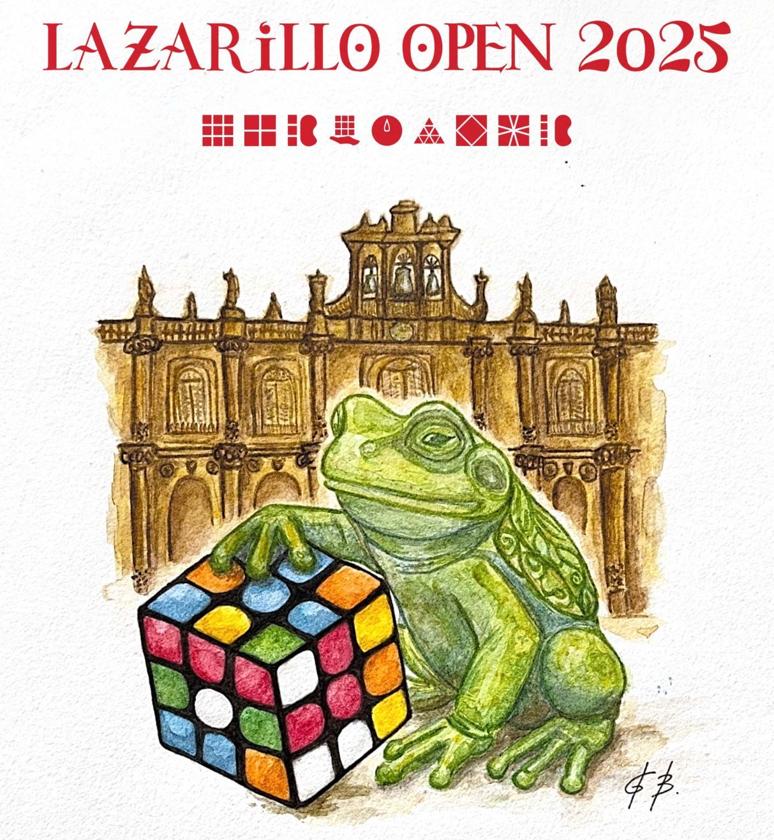 Hachas del cubo de rubik de ocho países distintos competirán en Salamanca
