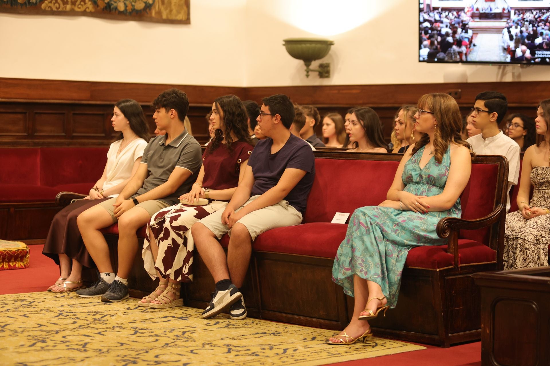 En imagenes la ceremonia de reconocimiento de los mejores resultados de la PAU en Salamanca