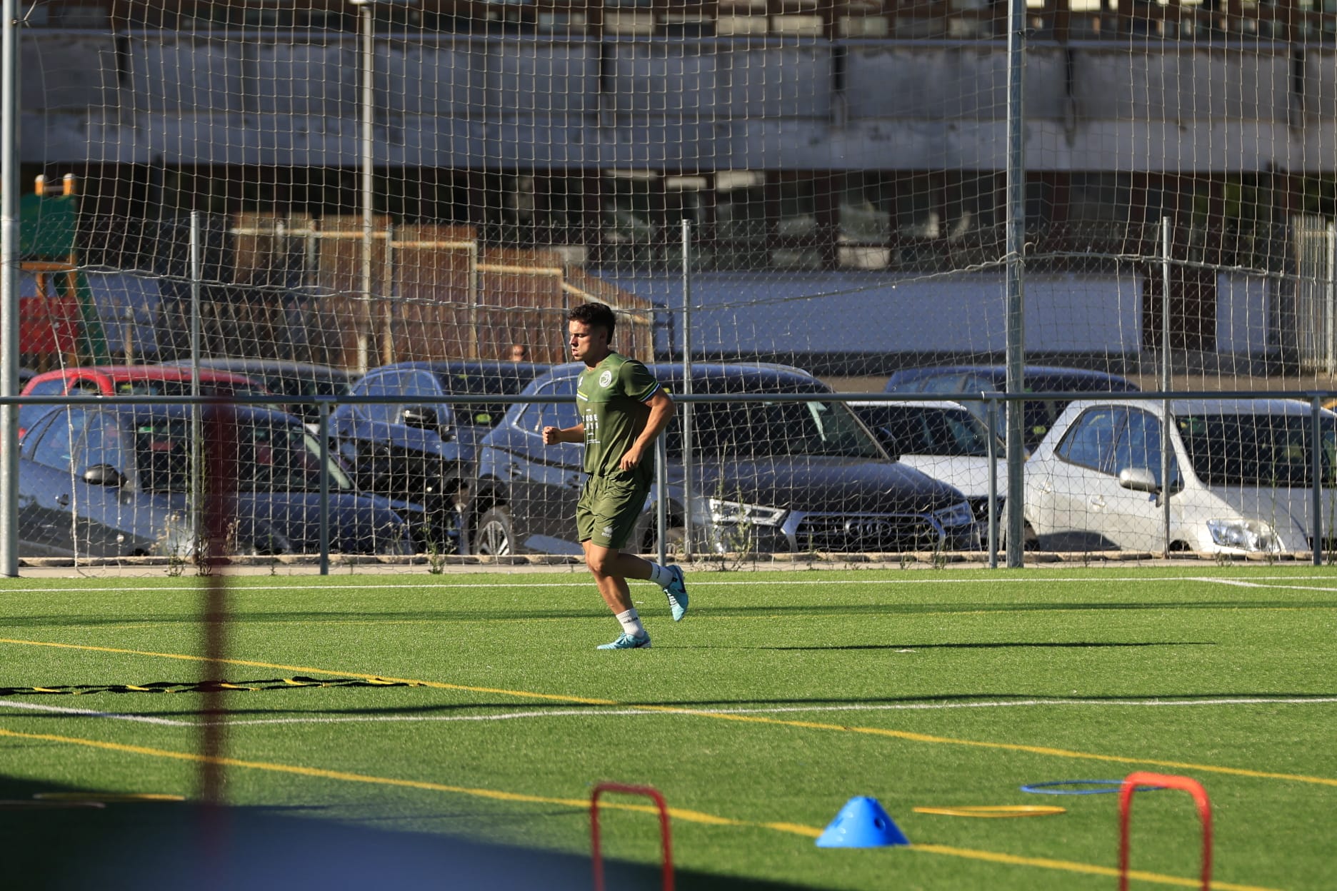 El primer entrenamiento de Unionistas de Salamanca, en imágenes