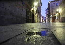 Lugar del apuñalamiento en la calle Bordadores.
