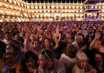 Rosario Flores, Siloé o Europe actuarán en la Plaza Mayor en las Fiestas de Salamanca